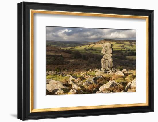 Bowerman's Nose, Dartmoor National Park, Devon, UK-Ross Hoddinott-Framed Photographic Print