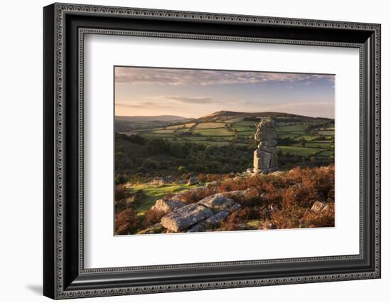 Bowerman's Nose, Dartmoor National Park, Devon, UK-Ross Hoddinott-Framed Photographic Print