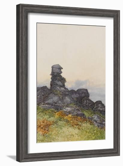 Bowerman?S Nose, Manaton Dartmoor , C.1895-96-Frederick John Widgery-Framed Giclee Print