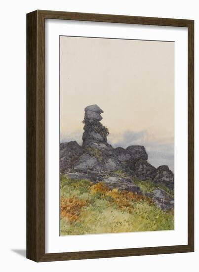 Bowerman?S Nose, Manaton Dartmoor , C.1895-96-Frederick John Widgery-Framed Giclee Print