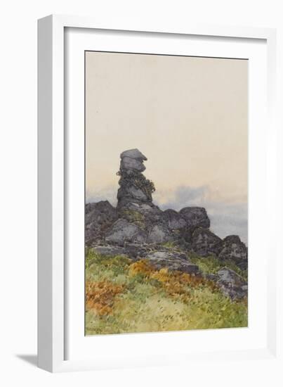 Bowerman?S Nose, Manaton Dartmoor , C.1895-96-Frederick John Widgery-Framed Giclee Print