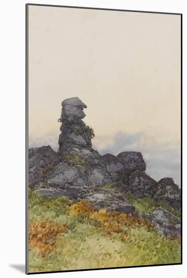 Bowerman?S Nose, Manaton Dartmoor , C.1895-96-Frederick John Widgery-Mounted Giclee Print