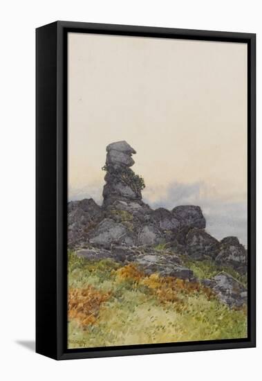 Bowerman?S Nose, Manaton Dartmoor , C.1895-96-Frederick John Widgery-Framed Premier Image Canvas