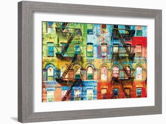 Bowery Block-Savannah Miller-Framed Art Print