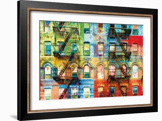 Bowery Block-Savannah Miller-Framed Art Print