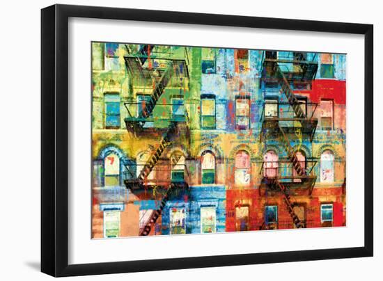 Bowery Block-Savannah Miller-Framed Art Print