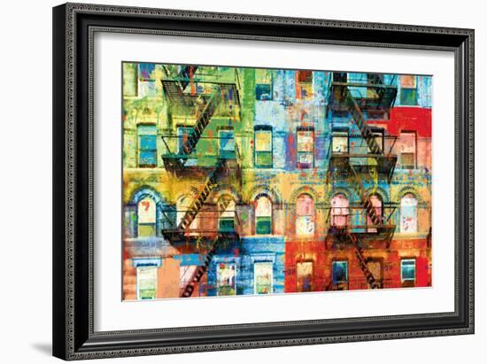 Bowery Block-Savannah Miller-Framed Art Print