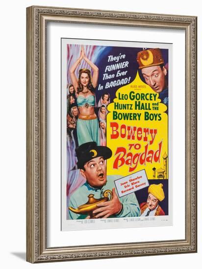Bowery to Bagdad, 1955-null-Framed Art Print
