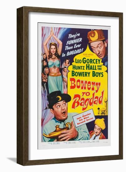Bowery to Bagdad, 1955-null-Framed Art Print