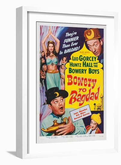 Bowery to Bagdad, 1955-null-Framed Art Print