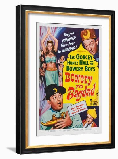 Bowery to Bagdad, 1955-null-Framed Art Print