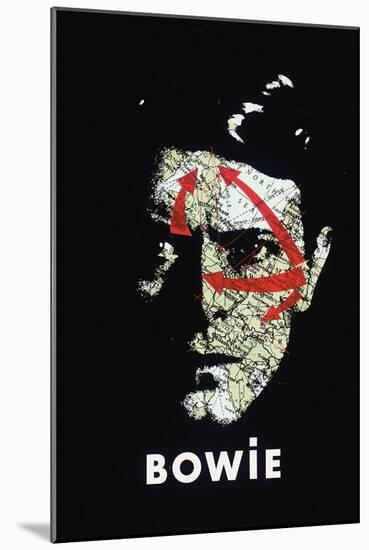 Bowie, C.1970S-null-Mounted Giclee Print