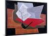 Bowl and Book-Juan Gris-Mounted Giclee Print