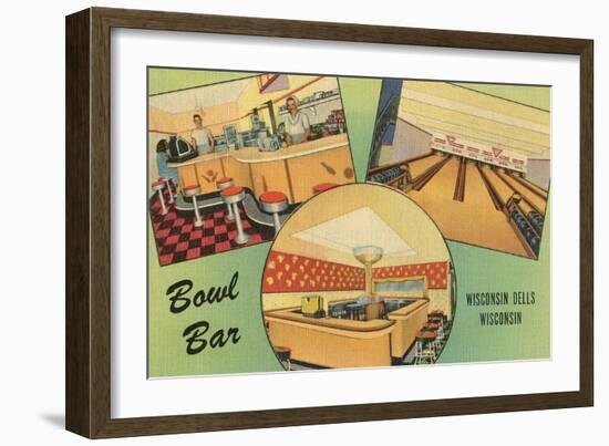 Bowl Bara, Wisconsin Dells, Wisconsin-null-Framed Art Print