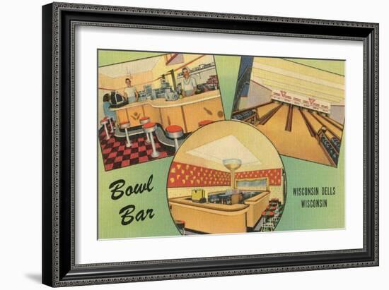 Bowl Bara, Wisconsin Dells, Wisconsin-null-Framed Art Print