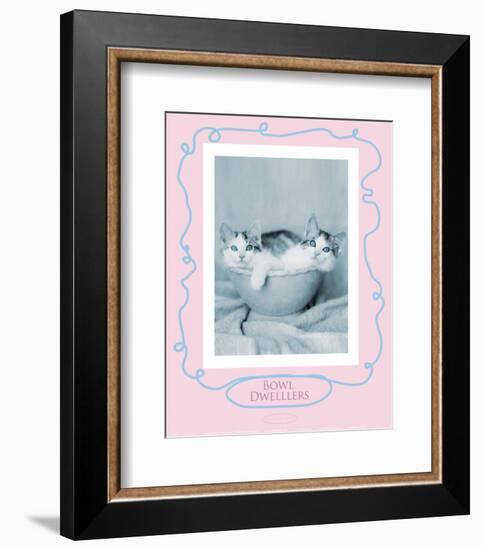 Bowl Dwellers-Rachael Hale-Framed Art Print