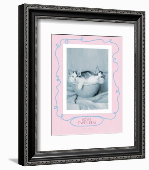 Bowl Dwellers-Rachael Hale-Framed Art Print