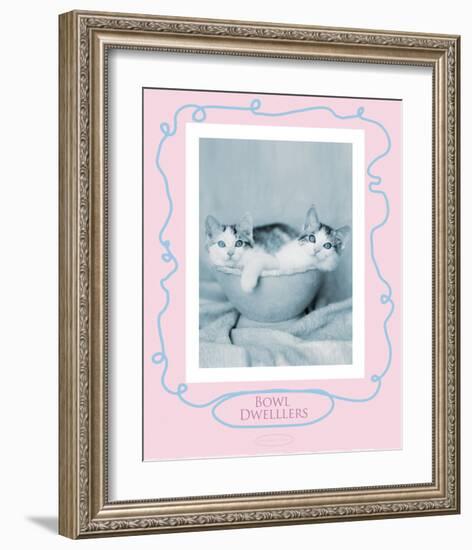 Bowl Dwellers-Rachael Hale-Framed Art Print