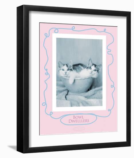 Bowl Dwellers-Rachael Hale-Framed Art Print