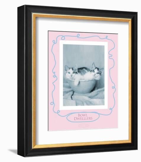 Bowl Dwellers-Rachael Hale-Framed Art Print