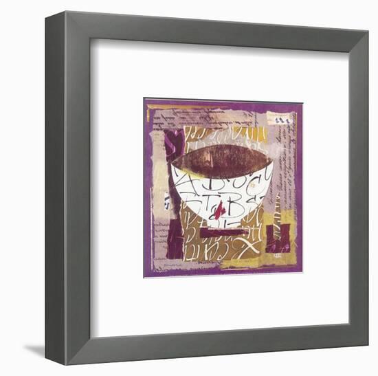 Bowl II-Françoise Unel-Framed Art Print