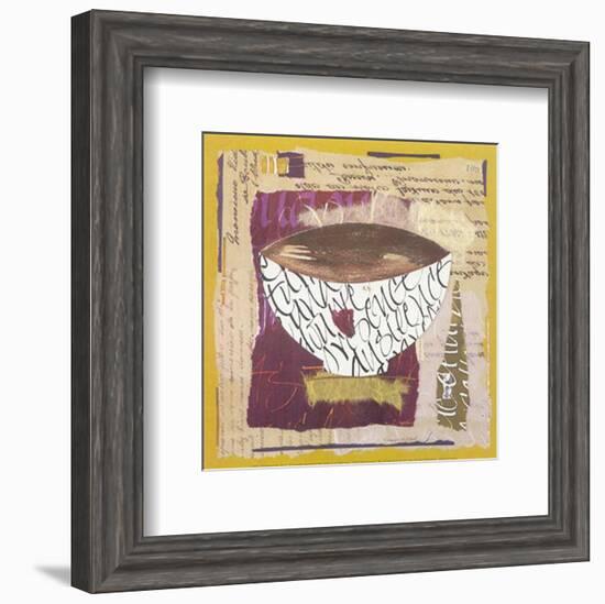 Bowl IV-Françoise Unel-Framed Art Print