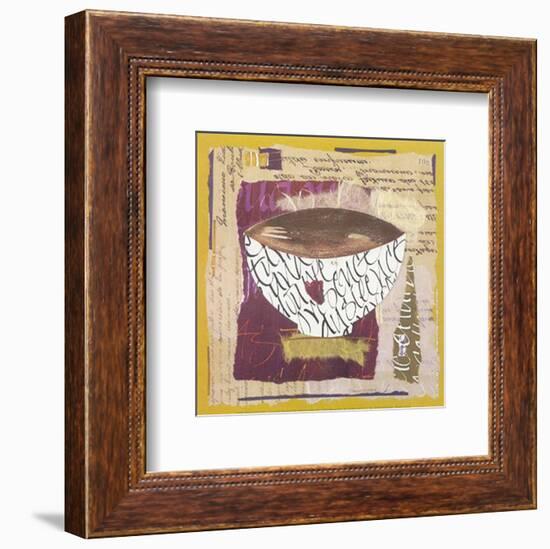 Bowl IV-Françoise Unel-Framed Art Print