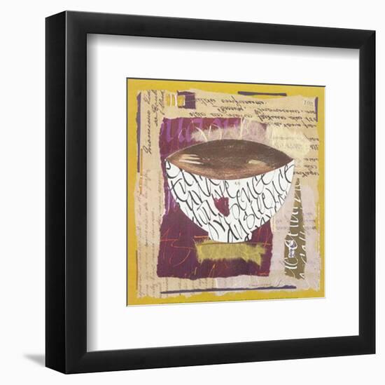 Bowl IV-Françoise Unel-Framed Art Print