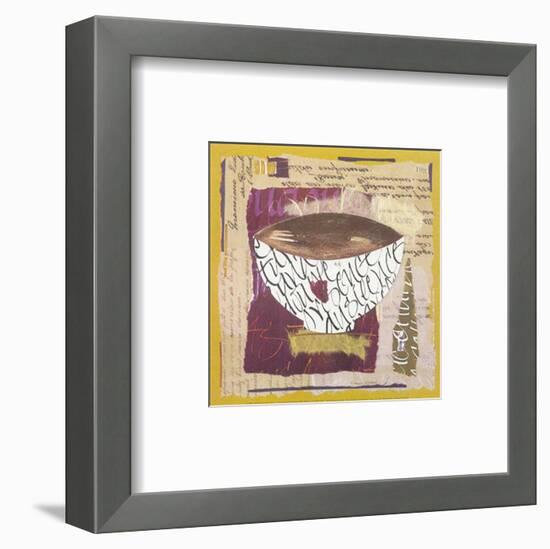 Bowl IV-Françoise Unel-Framed Art Print