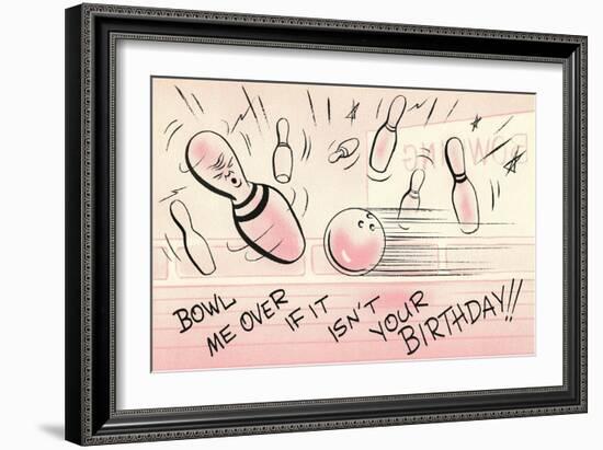 Bowl Me Over-null-Framed Premium Giclee Print