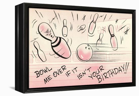 Bowl Me Over-null-Framed Stretched Canvas