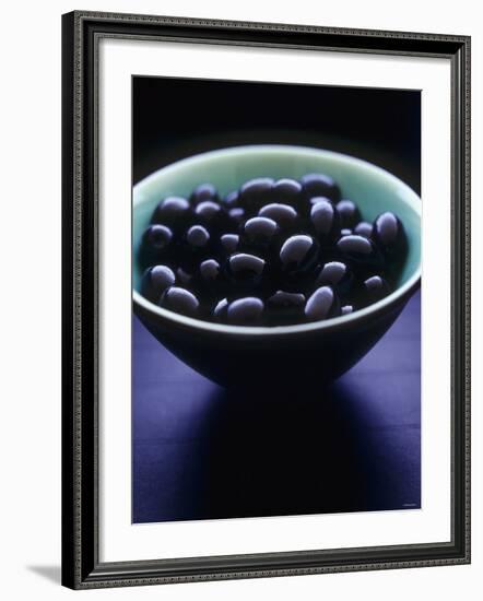 Bowl of Black Olives-Maja Smend-Framed Photographic Print