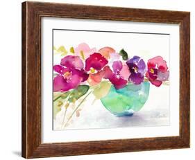 Bowl of Blooms-Lanie Loreth-Framed Art Print
