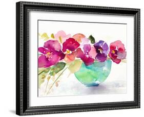 Bowl of Blooms-Lanie Loreth-Framed Art Print
