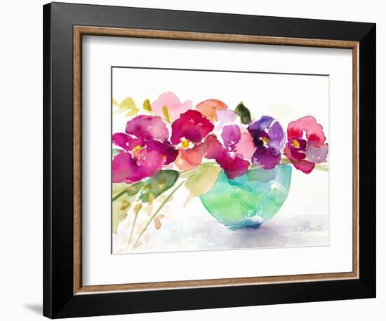 Bowl of Blooms-Lanie Loreth-Framed Premium Giclee Print