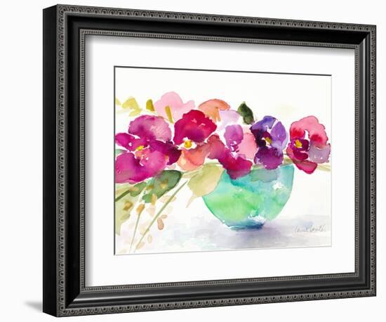 Bowl of Blooms-Lanie Loreth-Framed Premium Giclee Print