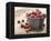 Bowl of cranberries-Fancy-Framed Premier Image Canvas