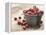 Bowl of cranberries-Fancy-Framed Premier Image Canvas