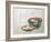 Bowl of Fish and Noodles (New Year Meal)-Teisai Hokuba-Framed Giclee Print