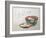 Bowl of Fish and Noodles (New Year Meal)-Teisai Hokuba-Framed Giclee Print