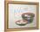 Bowl of Fish and Noodles (New Year Meal)-Teisai Hokuba-Framed Premier Image Canvas