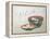 Bowl of Fish and Noodles (New Year Meal)-Teisai Hokuba-Framed Premier Image Canvas
