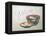 Bowl of Fish and Noodles (New Year Meal)-Teisai Hokuba-Framed Premier Image Canvas