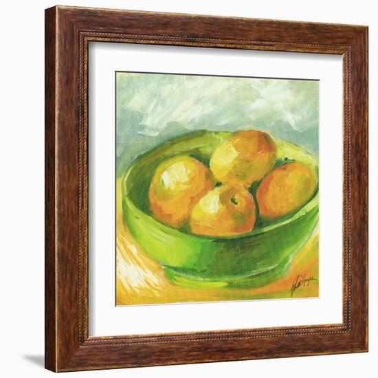 Bowl of Fruit I-Ethan Harper-Framed Art Print