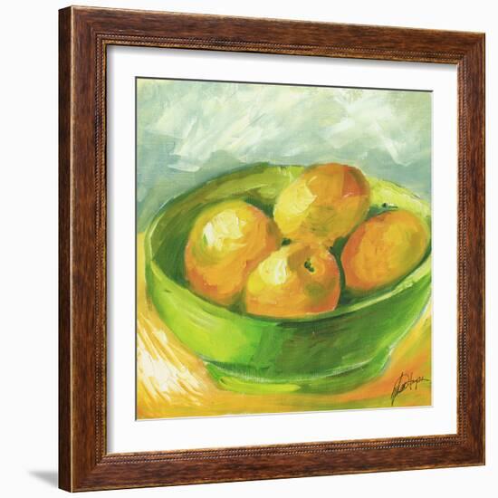 Bowl of Fruit I-Ethan Harper-Framed Art Print