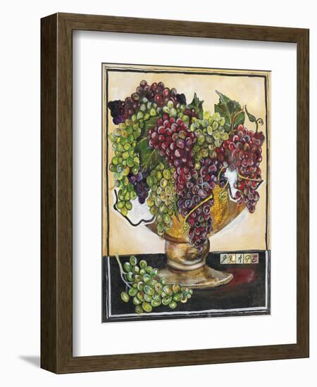 Bowl of Grapes-Jennifer Garant-Framed Giclee Print