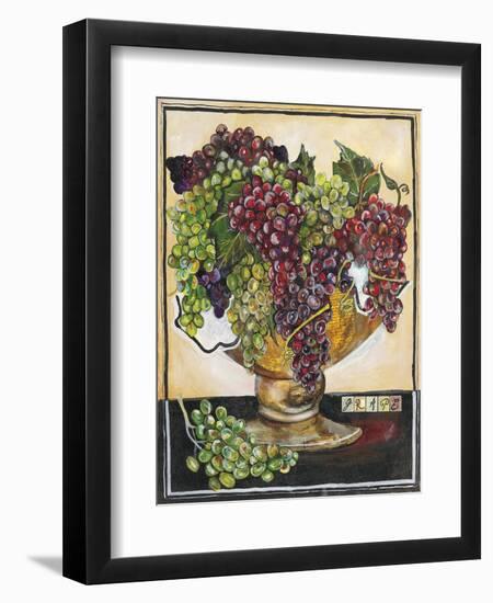 Bowl of Grapes-Jennifer Garant-Framed Giclee Print