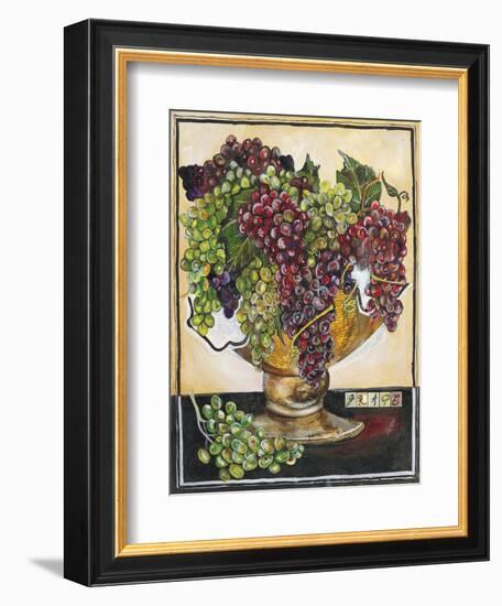 Bowl of Grapes-Jennifer Garant-Framed Giclee Print