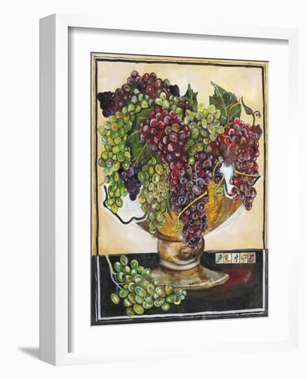 Bowl of Grapes-Jennifer Garant-Framed Giclee Print