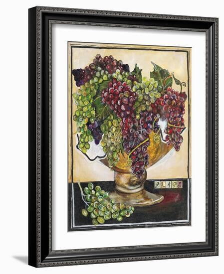 Bowl of Grapes-Jennifer Garant-Framed Giclee Print